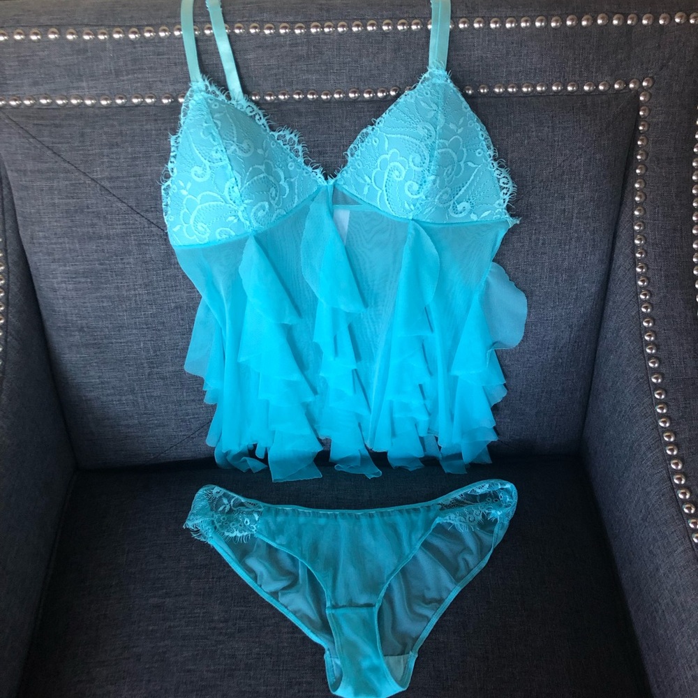 Victoria's Secret babydoll top & matching panties